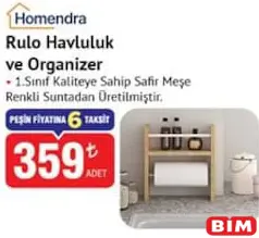 HOMENDRA RULO HAVLULUK VE ORGANİZER